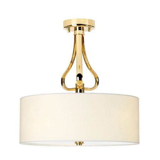 Bathroom Ceiling Lamp Gold ELSTEAD BATH-FALMOUTH-SF-FG