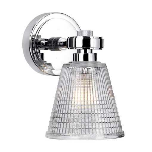 Wall lamp Chrome Gunnislake ELSTEAD-BATH-GUNNIS1-PC