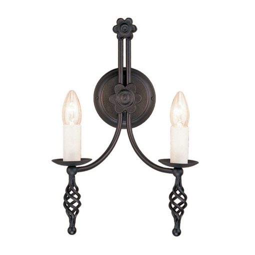 Wall lamp Black BELFRY ELSTEAD-BY2-BLACK