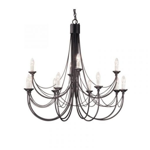 Chandelier Black ELSTEAD CB12-BLACK