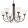 Chandelier Black ELSTEAD CB6-BLACK