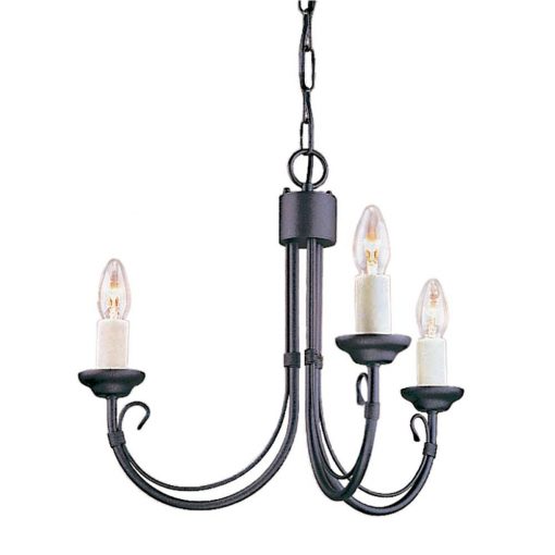 Chandelier Black CHARTWELL ELSTEAD-CH3-BLACK