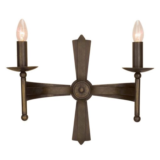 Wall lamp Bronze CROMWELL ELSTEAD-CW2-OLD-BRZ