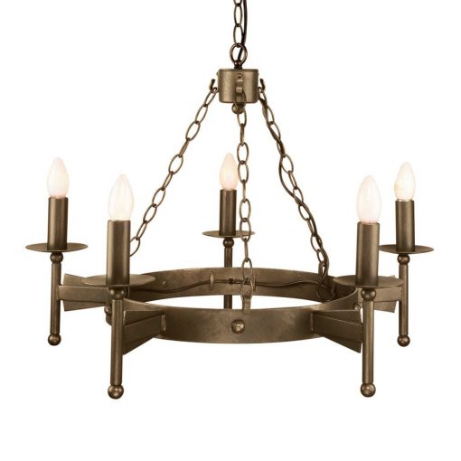 Chandelier Bronze CROMWELL ELSTEAD-CW5-OLD-BRZ