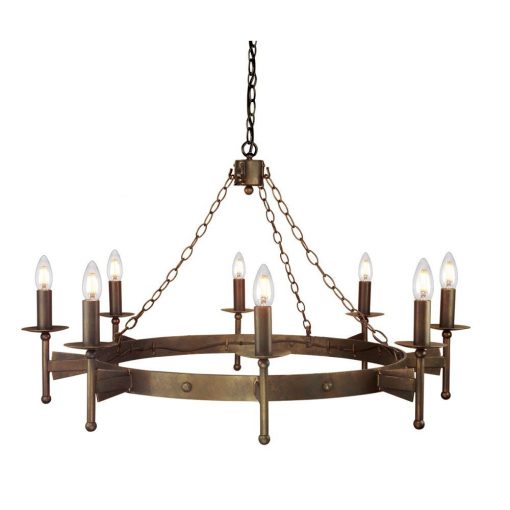 Chandelier Bronze CROMWELL ELSTEAD-CW8-OLD-BRZ