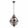 Chandelier Chrome ADAMS ELSTEAD-FE-ADAMS-3P-ANL