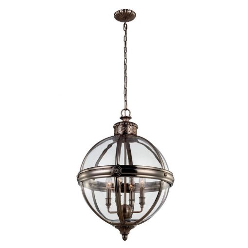 Chandelier Chrome ADAMS ELSTEAD-FE-ADAMS-4P-ANL