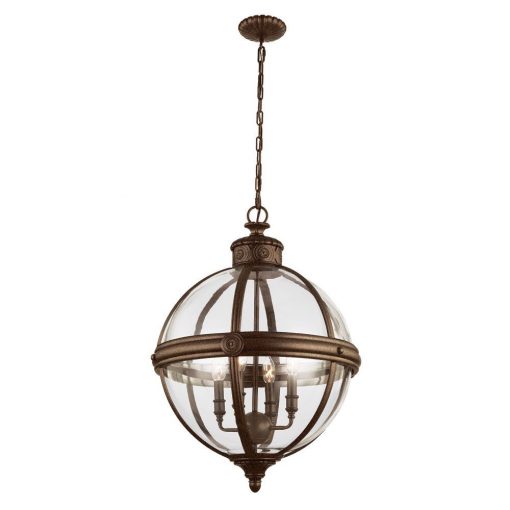 Chandelier Bronze ADAMS ELSTEAD-FE-ADAMS-4P-BRZ