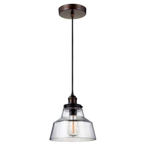 Pendant Copper Baskin ELSTEAD-FE-BASKIN-PA-BR