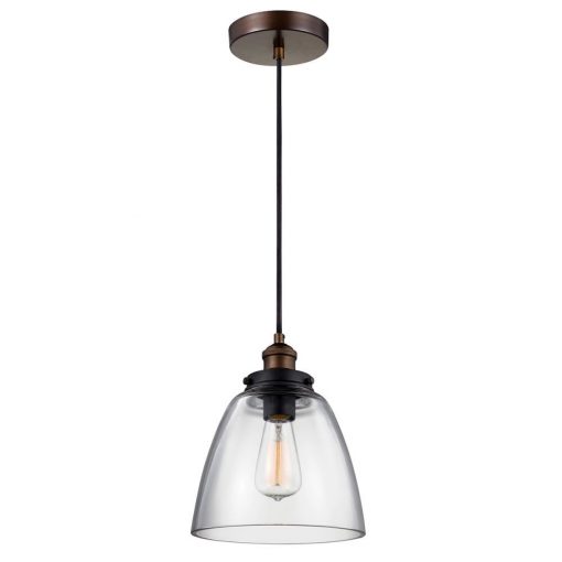 Pendant Copper Baskin ELSTEAD-FE-BASKIN-PB-BR