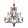 Chandelier Brown ELSTEAD FE-DRAWING-ROOM18