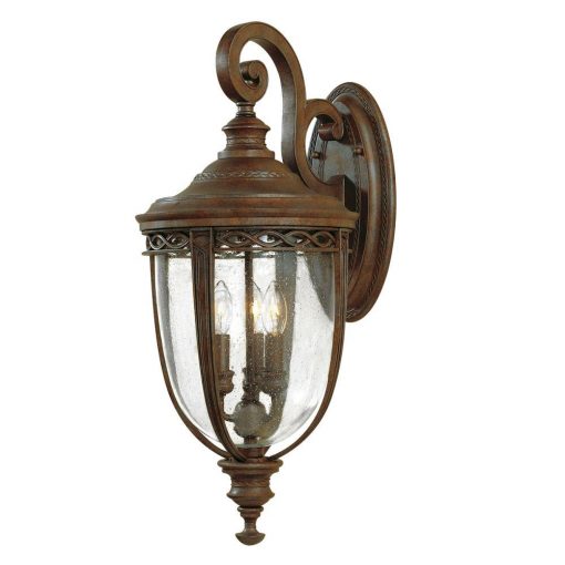 Outdoor wall lamp Bronze ENGLISH BRIDLE ELSTEAD-FE-EB2-L-BRB