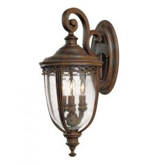 Outdoor wall lamp Bronze ENGLISH BRIDLE ELSTEAD-FE-EB2-M-BRB