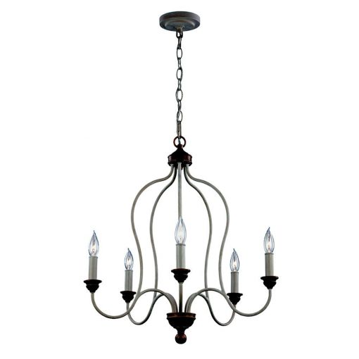 Chandelier White Hartsville ELSTEAD-FE-HARTSVILLE5