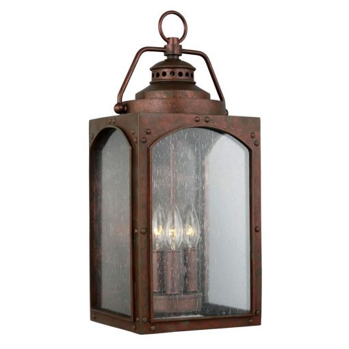 Outdoor wall lamp Copper Randhurst ELSTEAD-FE-RANDHURST-L-CO