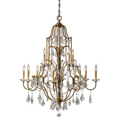 Chandelier Bronze VALENTINA ELSTEAD-FE-VALENTINA12