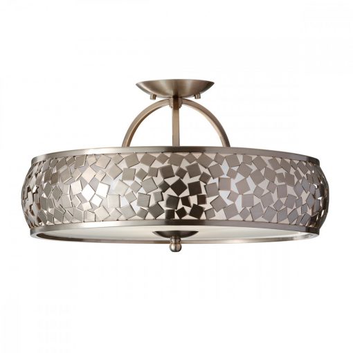 Ceiling Lamp Silver ELSTEAD FE-ZARA-SF