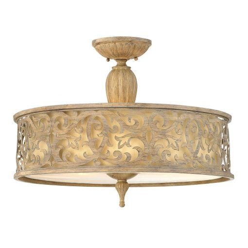 Ceiling Lamp Champagne ELSTEAD HK-CARABEL-SF-L