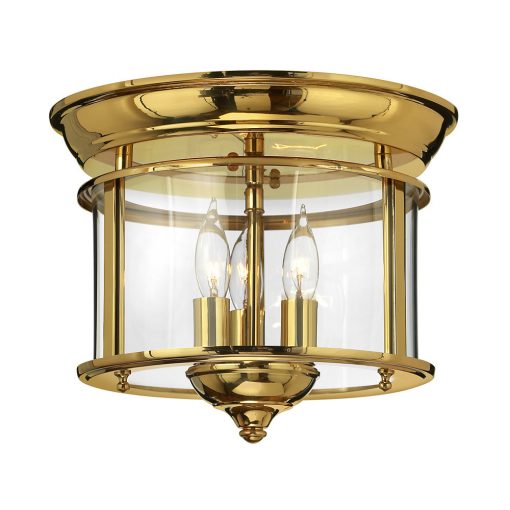 Ceiling Lamp Bronze ELSTEAD HK-GENTRY-F-PB