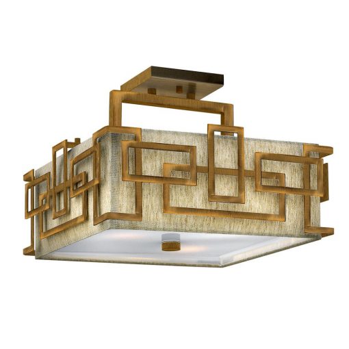 Ceiling lamp Bronze Lanza ELSTEAD-HK-LANZA-SF-BR