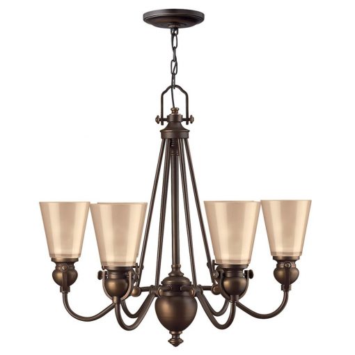 Chandelier Bronze MAYFLOWER ELSTEAD-HK-MAYFLOWER6