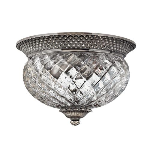 Ceiling lamp Silver PLANTATION ELSTEAD-HK-PLANT-FS-PL