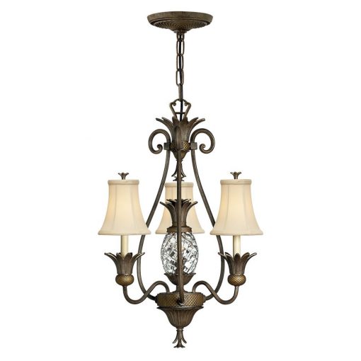 Chandelier Bronze PLANTATION ELSTEAD-HK-PLANT3-PZ