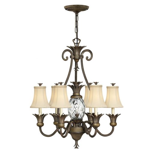 Chandelier Bronze PLANTATION ELSTEAD-HK-PLANT7-PZ