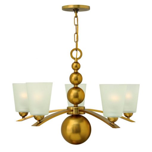 Chandelier Copper ZELDA ELSTEAD-HK-ZELDA5-VS