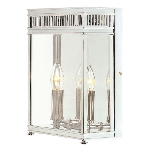 Outdoor wall lamp Chrome HOLBORN ELSTEAD-HL7-M-PC