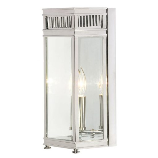 Outdoor wall lamp Chrome HOLBORN ELSTEAD-HL7-S-PC