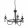 Chandelier Black HARLECH ELSTEAD-HR3A-BLACK