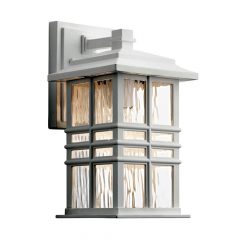   Outdoor wall lamp White Beacon Square ELSTEAD-KL-BEACON-SQUARE-S-WHT