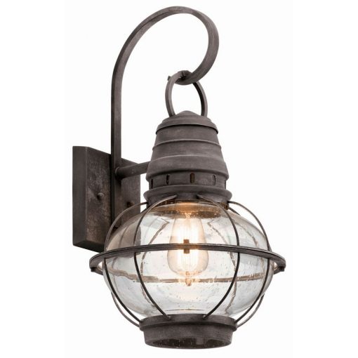 Outdoor wall lamp Gray Bridge Point ELSTEAD-KL-BRIDGEPOINT-L