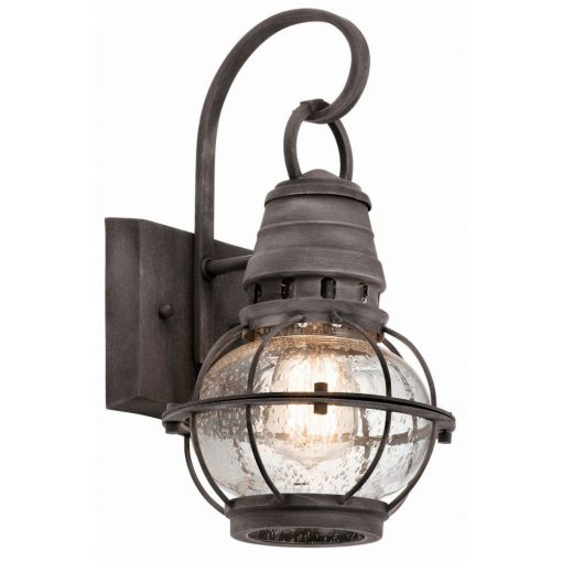 Outdoor wall lamp Gray Bridge Point ELSTEAD-KL-BRIDGEPOINT-S