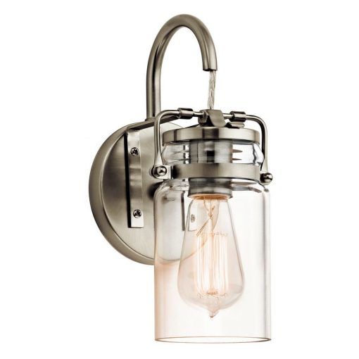 Wall lamp Chrome Brinley ELSTEAD-KL-BRINLEY1-NI