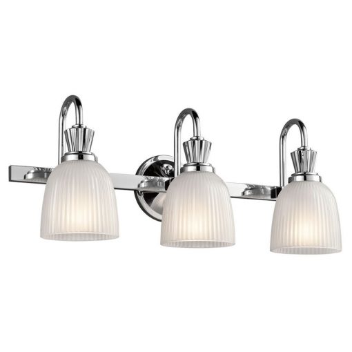 Wall lamp Chrome CORA ELSTEAD-KL-CORA3-BATH