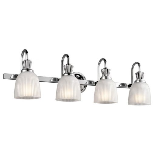 Wall lamp Chrome CORA ELSTEAD-KL-CORA4-BATH