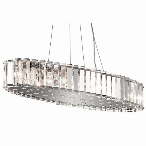 Bathroom Pendant Chrome ELSTEAD KL-CRYSTAL-SKYE-IL