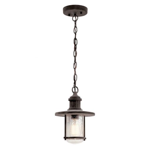 Outdoor Pendant Antique Riverwood ELSTEAD-KL-RIVERWOOD8-M