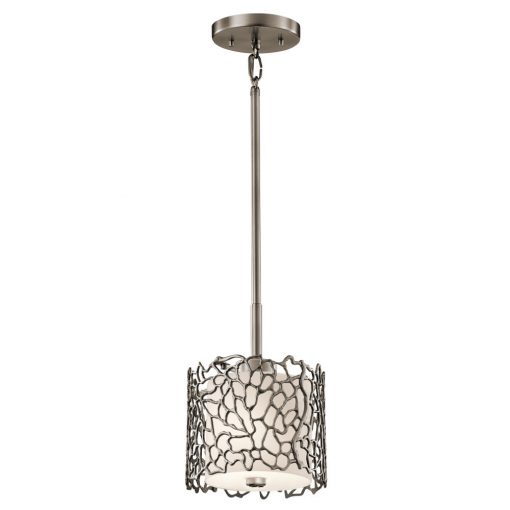 Suspension Tin alloy ELSTEAD KL-SILVER-CORAL-MP