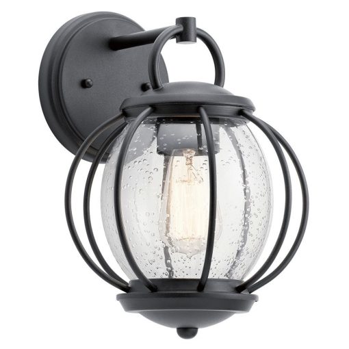 Outdoor wall lamp Black Vandalia ELSTEAD-KL-VANDALIA2-S