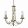 Chandelier White MINSTER ELSTEAD-MN3-IV-GOLD