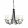 Chandelier Black MINSTER ELSTEAD-MN6-BLACK