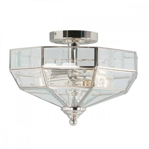 Ceiling Lamp Nickel ELSTEAD OLD-PARK-PN