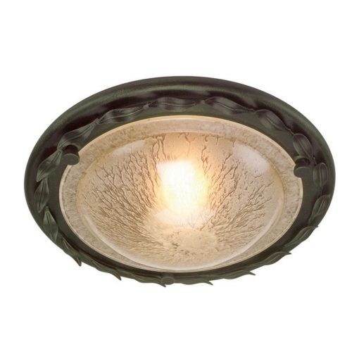 Ceiling lamp Black OLIVIA ELSTEAD-OV-F-BLK-GOLD