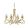 Chandelier White OLIVIA ELSTEAD-OV8-IVORY-GOLD