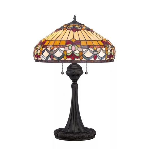 Tiffany Table Lamp Multicolor ELSTEAD QZ-BELLE-FLEUR-TL