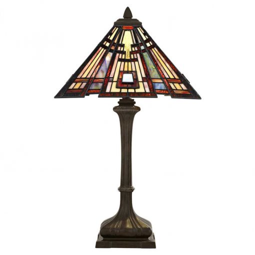 Tiffany Table Lamp Multicolor ELSTEAD QZ-CLASSIC-CRAFT-TL