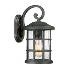 Outdoor wall lamp Black Crusade ELSTEAD-QZ-CRUSADE-M-BLK